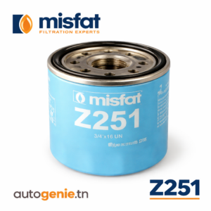 Filtre à huile moteur MISFAT Z251 RAV4 Tunis