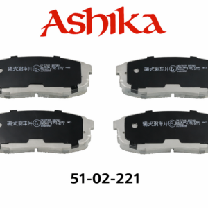 Plaquettes de frein ASHIKA 51-02-221 – Arrière